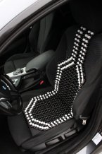 Autopotah Cappa BEADS masážní kuličkový 1ks černý