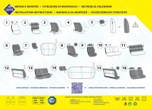 Autopotah Cappa MADRID FABIA černá/modrá