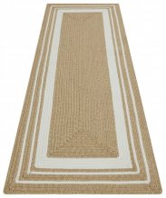 Kusový koberec Braided 105556 Creme Beige – na ven i na doma