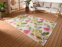 Kusový koberec Flair 105613 Flowers and Leaves Multicolored – na ven i na doma