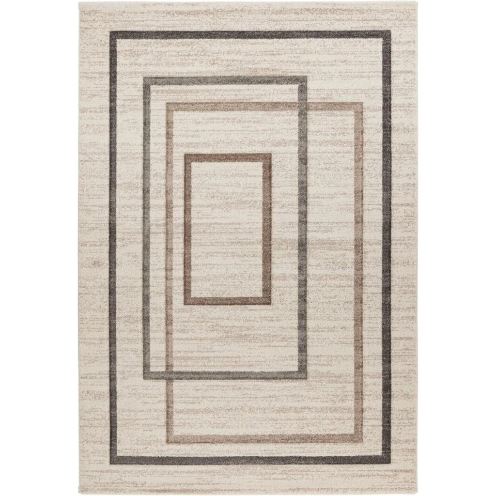 Kusový koberec Trendy carving 402 beige-silver