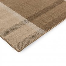 Outdoorový koberec B&C Zone Block Stripe&Check cashew 497501 Brink & Campman