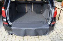 Textilné koberce do kufra auta s nášľapom Mercedes GLE -class W167 5 místná verze 2019 -> Colorfit (30008-kufr)
